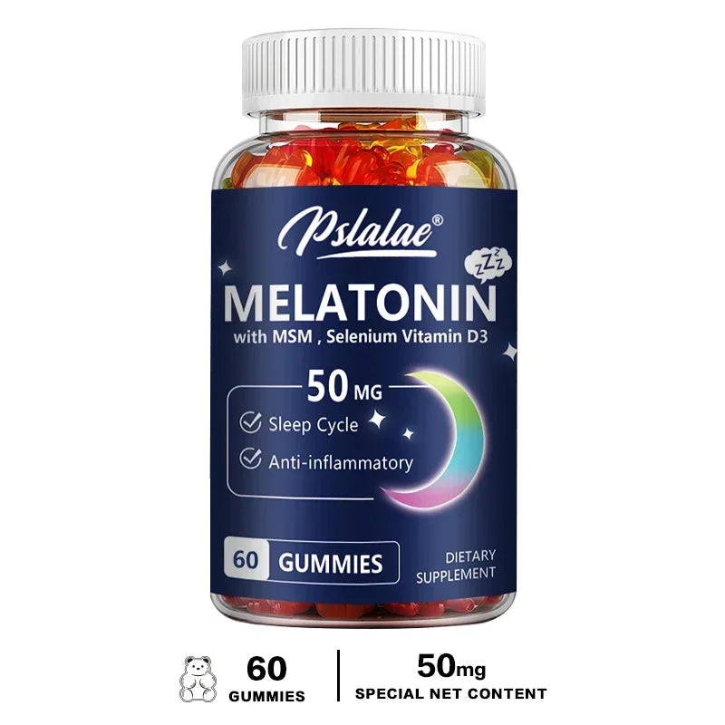 Melatonin Gummies 50mg – Sleep Support & Relaxation Formula