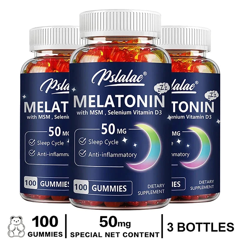 Melatonin Gummies 50mg – Sleep Support & Relaxation Formula